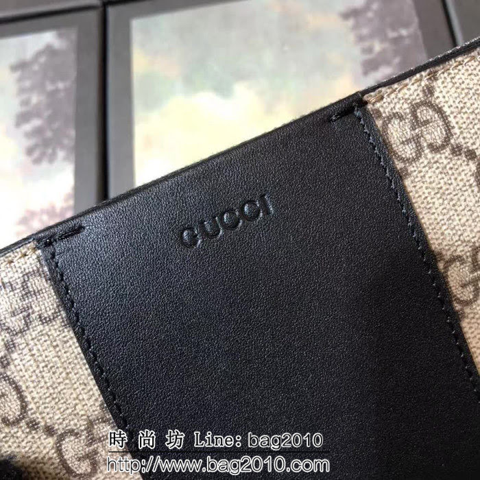 GUCCI古馳 原單 男士經典拉鏈包皮夾 451249 克皮PVC WTG1348